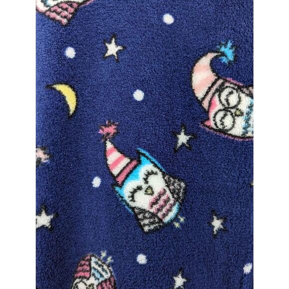 Plus size navy pajama onesie - Picture 4 of 4